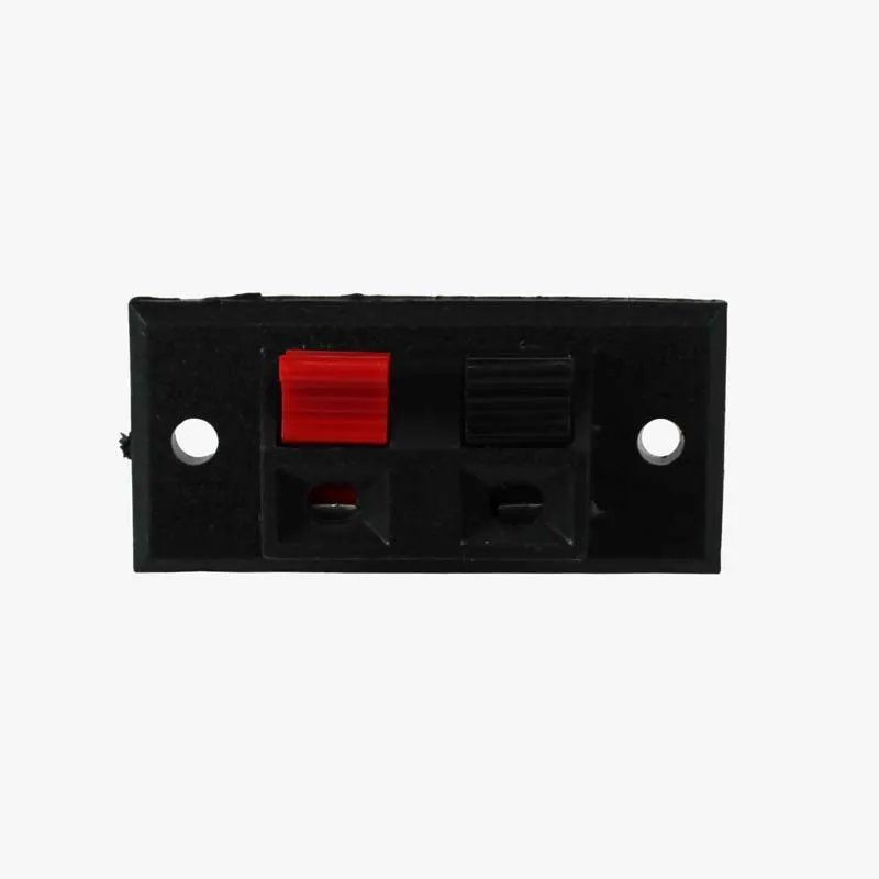 2 Position Jack Push In Audio Speaker Terminal Connector
