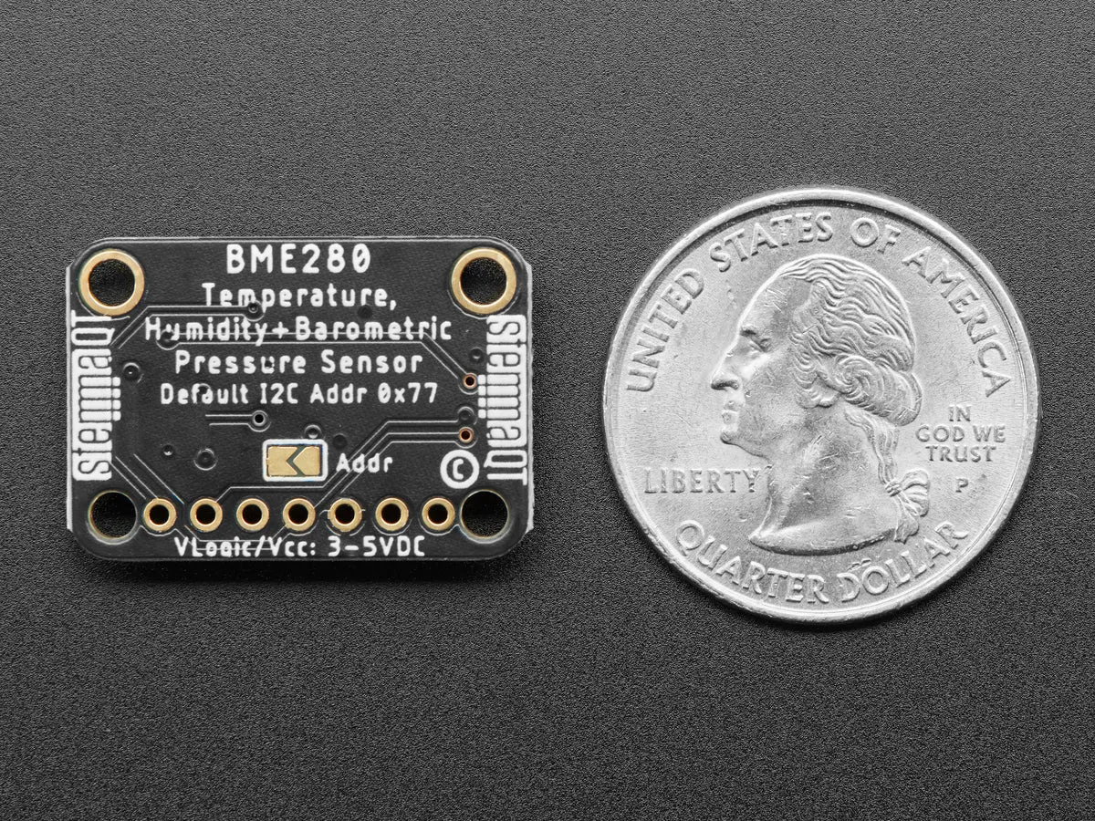 Adafruit BME280 I2C or SPI Temperature Humidity Pressure Sensor