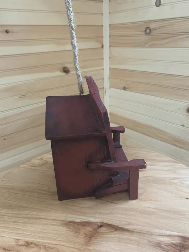 Adirondack Chair Birdhouse
