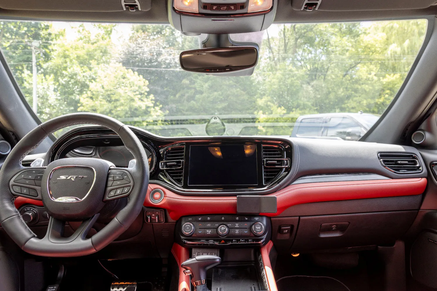 Angled Dash Mount for Dodge Durango