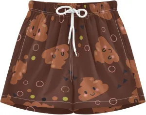 Boys' Board Shorts with Compression Liner Quick Dry Boys Swim Trunks Casual Shorts 4-13Y
