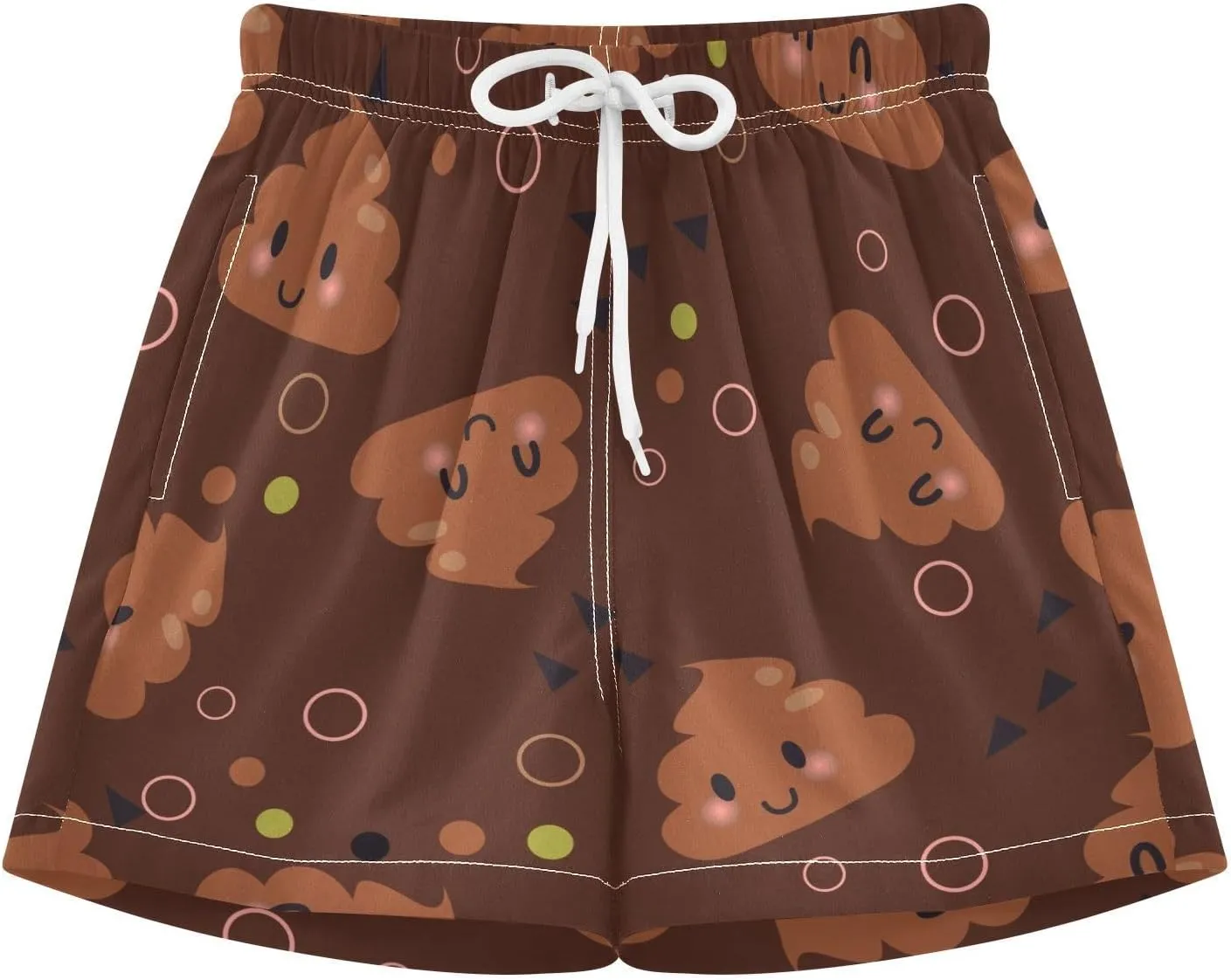 Boys' Board Shorts with Compression Liner Quick Dry Boys Swim Trunks Casual Shorts 4-13Y