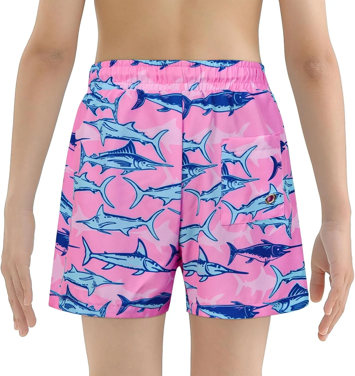 Century Star Boys Swim Trunks with Boxer Brief Liner Boys Swimwear Quick Dry Bathing Suit Toddler Swim Trunks
