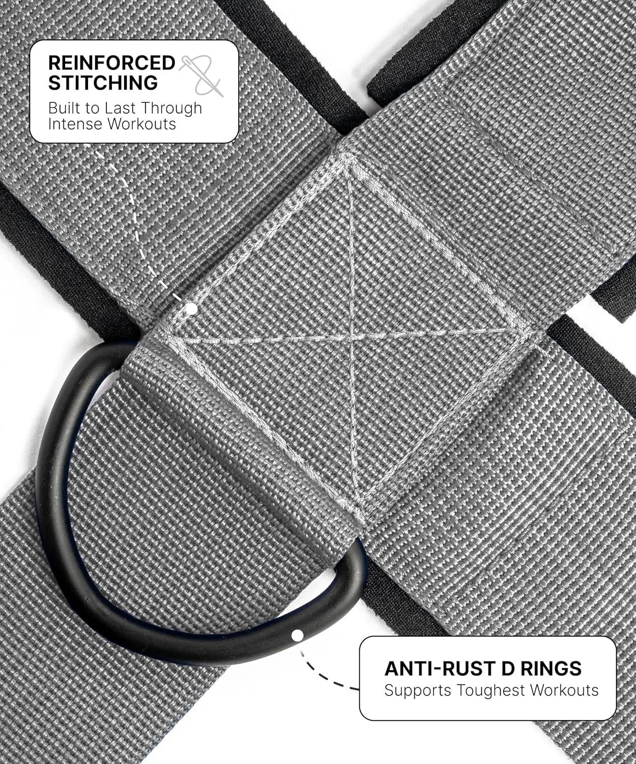 DMoose Fitness Neck Harness for Weight Lifting - Adjustable Head & Chin Strap with 30" Heavy Duty Steel Chain - Neck Exerciser, Trainer & Strengthener to Support Injury Recovery & Intense Workouts