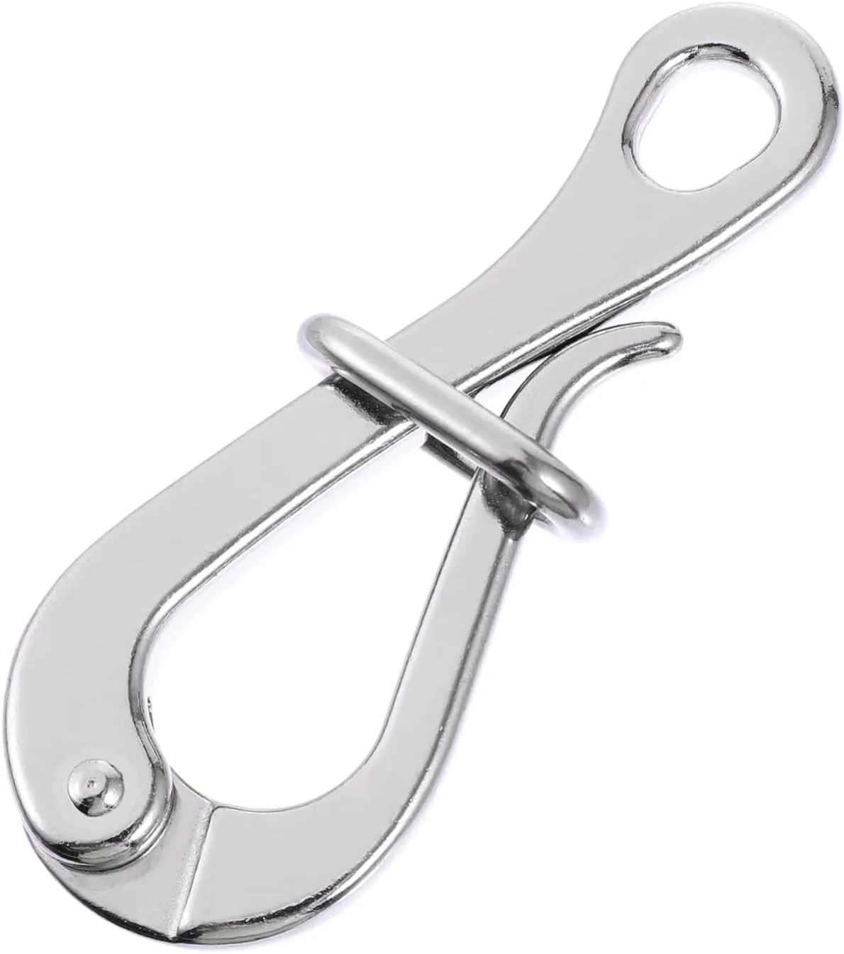 GANAZONO Quick Release Hook Key Hooks Life Rafts Hook Hook Link Hook Lifeboat Hook Climbing Buckle Stainless Hook