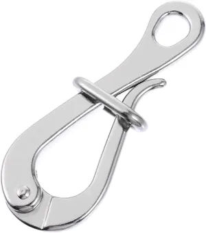 GANAZONO Quick Release Hook Key Hooks Life Rafts Hook Hook Link Hook Lifeboat Hook Climbing Buckle Stainless Hook