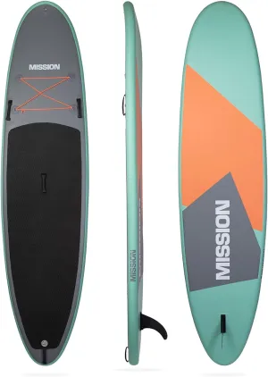MISSION Trident Classic Inflatable Stand Up Paddle Board iSUP (11'-6" x 33" x 4")