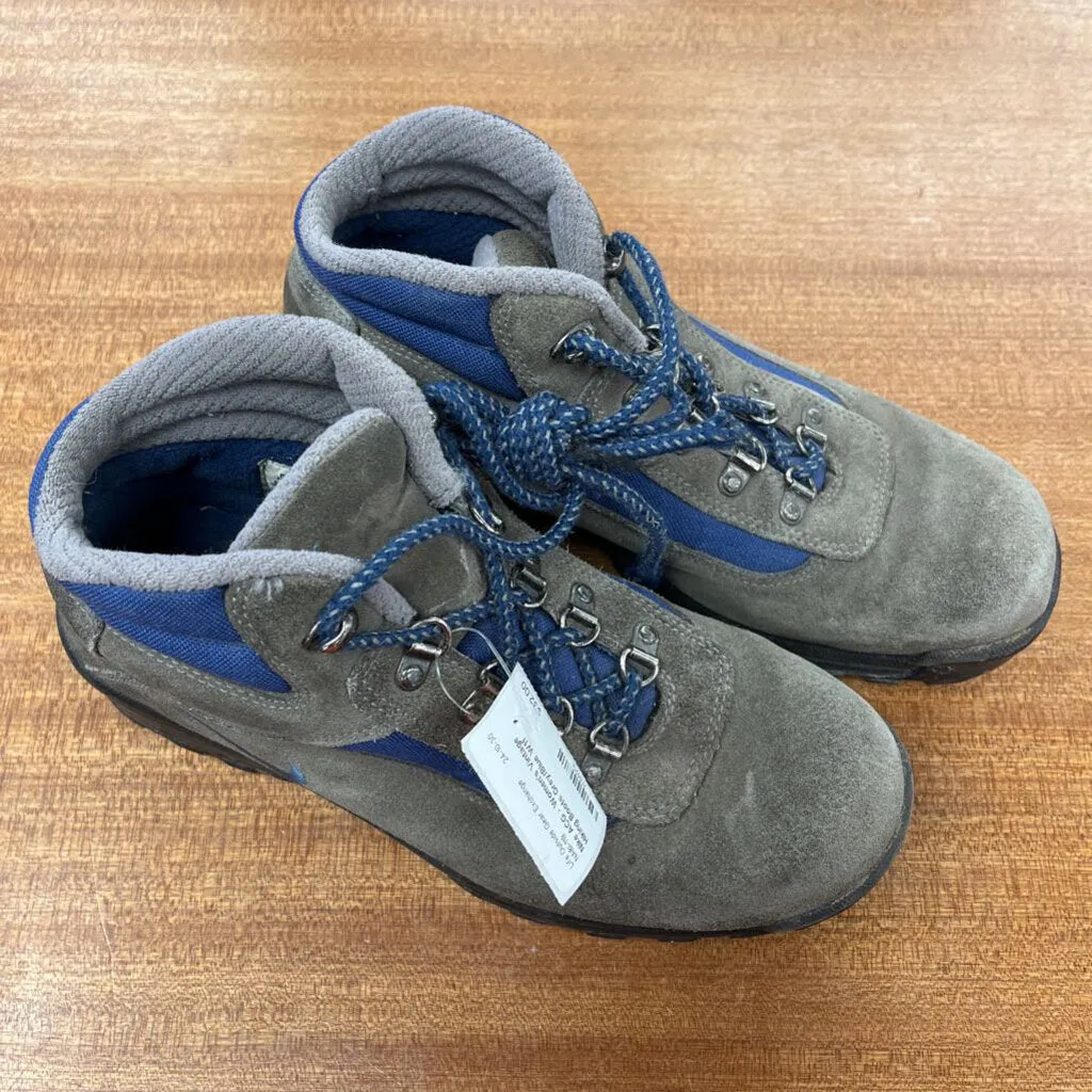 Nike ACG - Women's Vintage Hiking Boots: Grey/Blue-women-W11