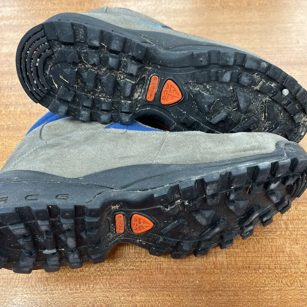 Nike ACG - Women's Vintage Hiking Boots: Grey/Blue-women-W11