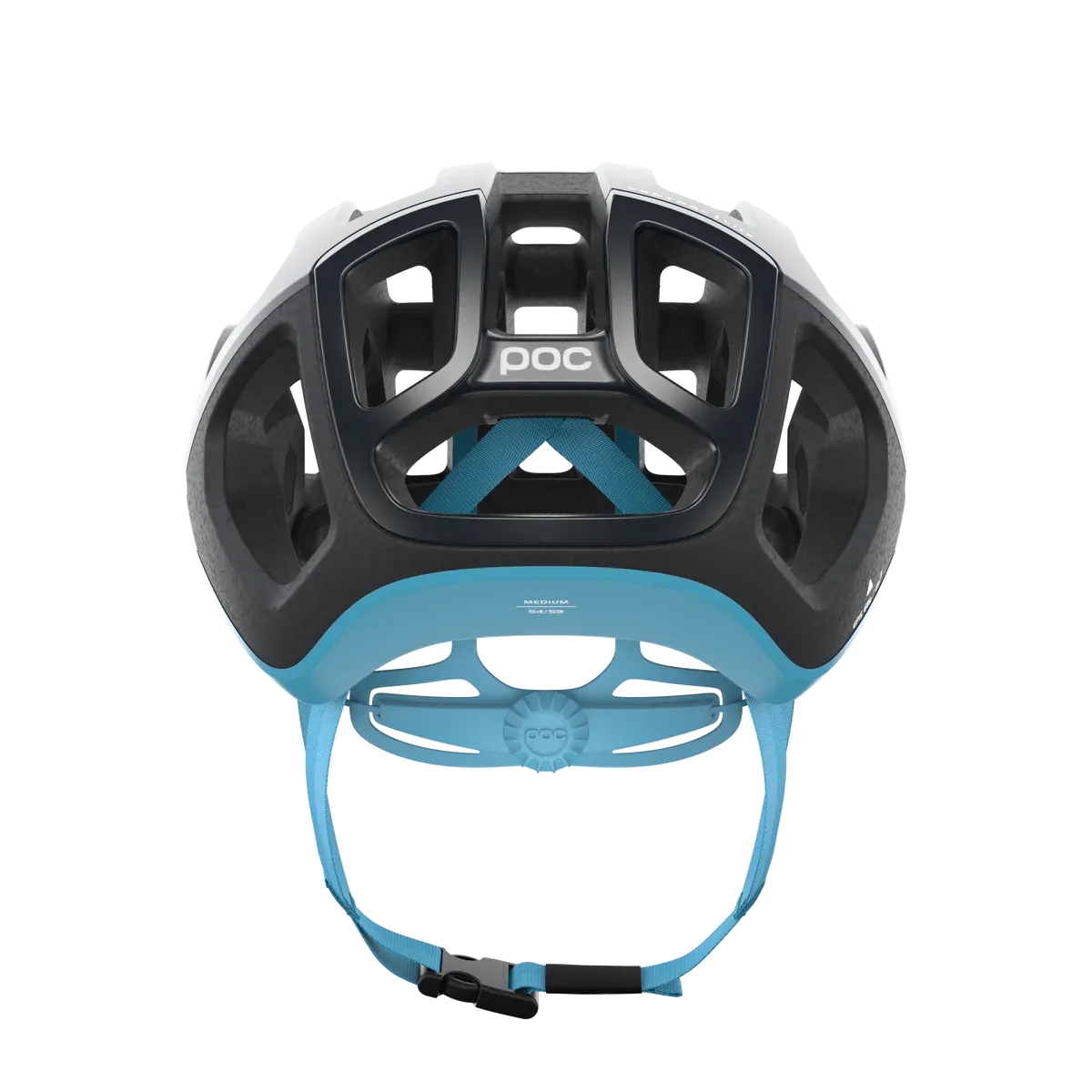 POC Ventral Lite - Uranium Black / Basalt Blue Matt