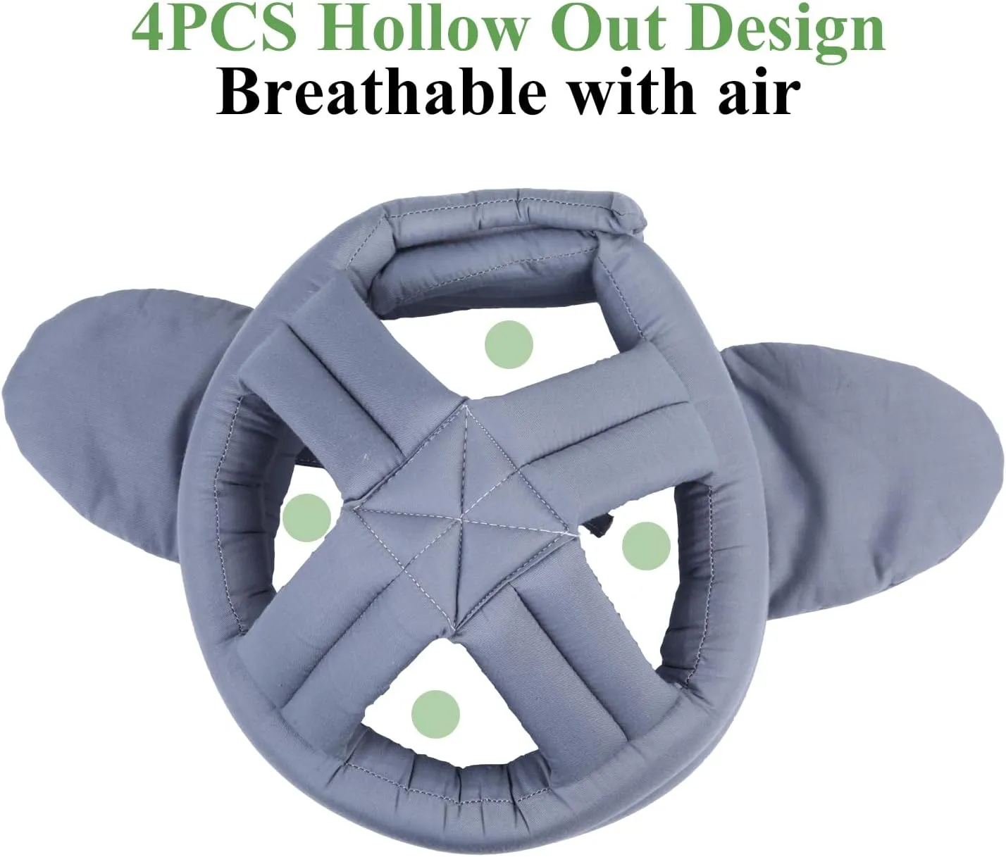 Thick Soft Elderly Protective Hat, Special Needs Hat, with Breathable